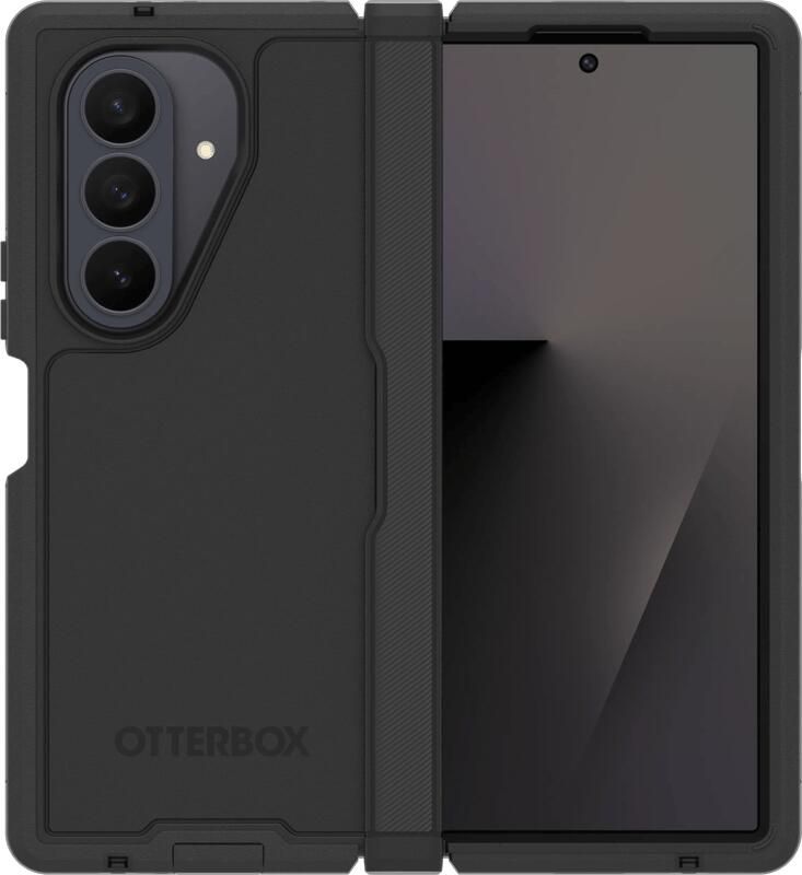 OtterBox Defender Samsung Galaxy Fold 7 Back Cover met Magneet Zwart