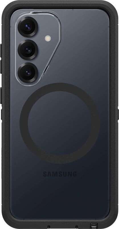 OtterBox Defender Samsung Galaxy S26 Back Cover met Magneet Transparant Zwarte Rand