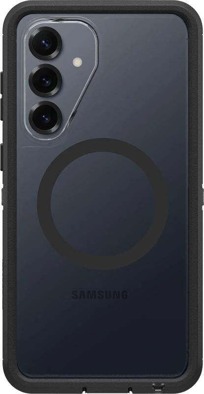 OtterBox Defender Samsung Galaxy S26 Plus Back Cover met Magneet Transparant Zwarte Rand