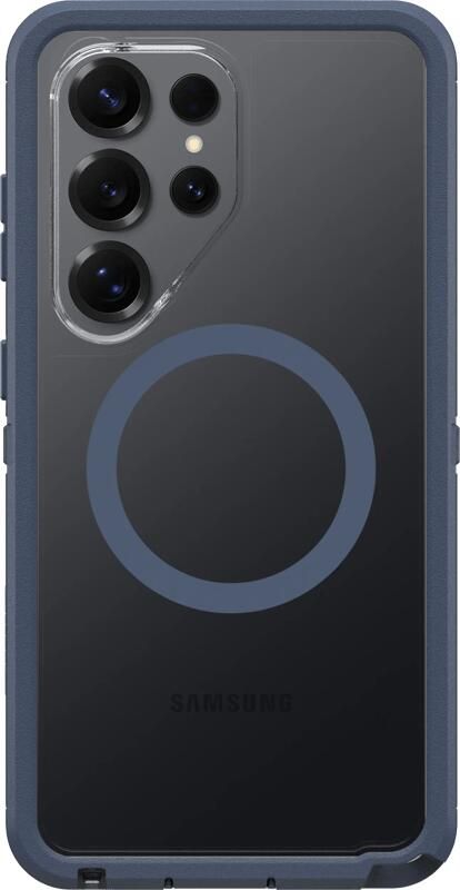 OtterBox Defender Samsung Galaxy S26 Ultra Back Cover met Magneet Transparant Blauwe Rand
