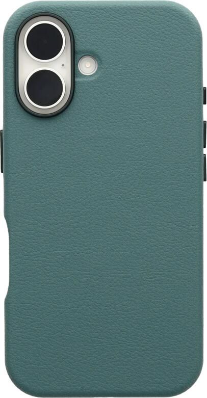 OtterBox Symmetry Apple iPhone 16 Back Cover met MagSafe Magneet Leer Groen