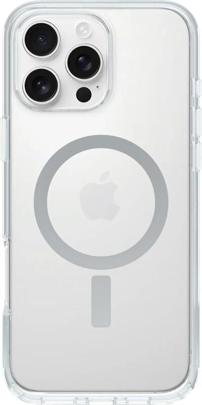 OtterBox Symmetry Apple iPhone 16 Pro Max Back Cover met MagSafe Magneet Transparant