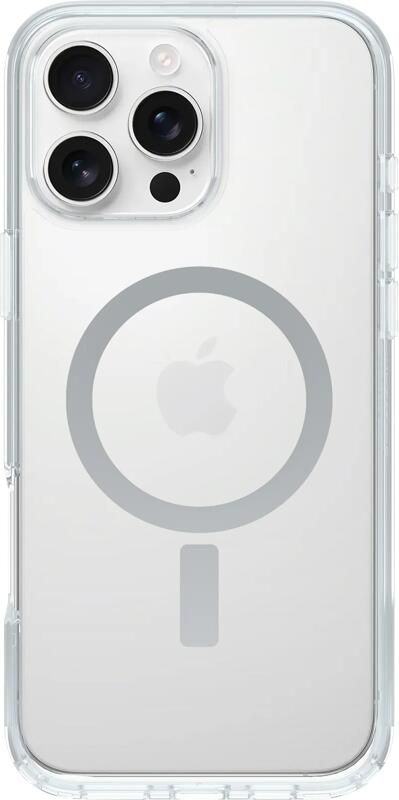 OtterBox Symmetry Apple iPhone 16 Pro Max Back Cover met MagSafe Magneet Transparant