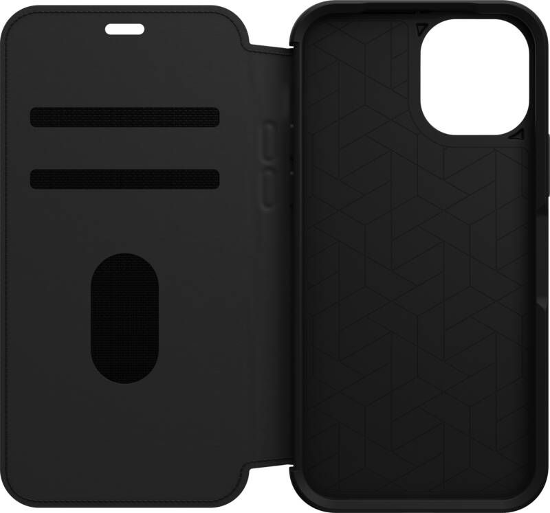 OtterBox Strada Apple iPhone 12 12 Pro Book Case Leer Zwart