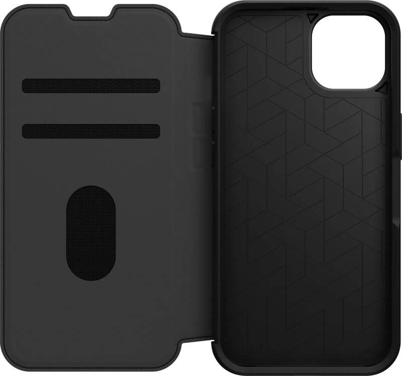 OtterBox Strada Apple iPhone 13 Book Case Leer Zwart