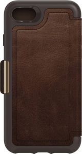 Otterbox Strada Apple iPhone SE 2022 SE 2020 8 7 Book Case Leer Bruin