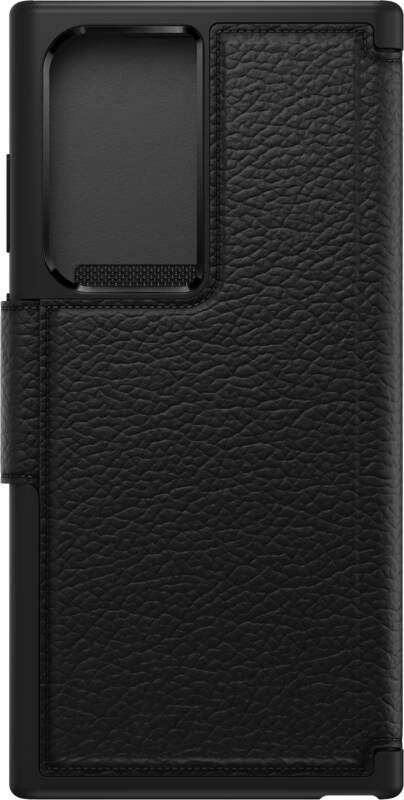 Otterbox Strada Samsung Galaxy S23 Ultra Book Case Leer Zwart