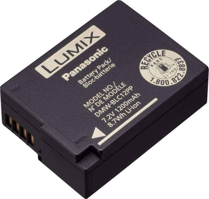 Panasonic DMW-BLC 12E accu voor GH2 FZ200 FZ1000 | Batterijen | Fotografie Camera toebehoren | DMW-BLC12E