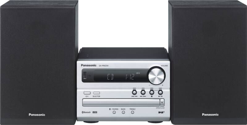 Panasonic SC-PM254EG-S Stereo set Zilver
