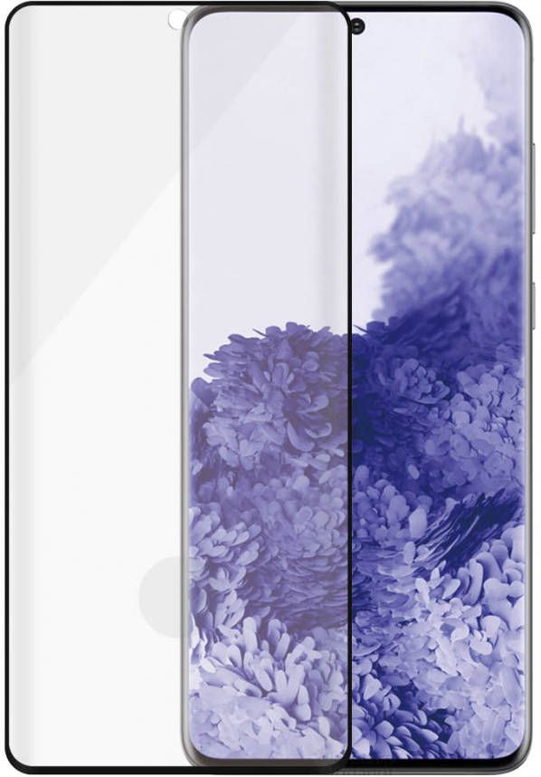 PanzerGlass Anti-Bacterial Case Friendly Screenprotector voor de Samsung Galaxy S21 Ultra Zwart