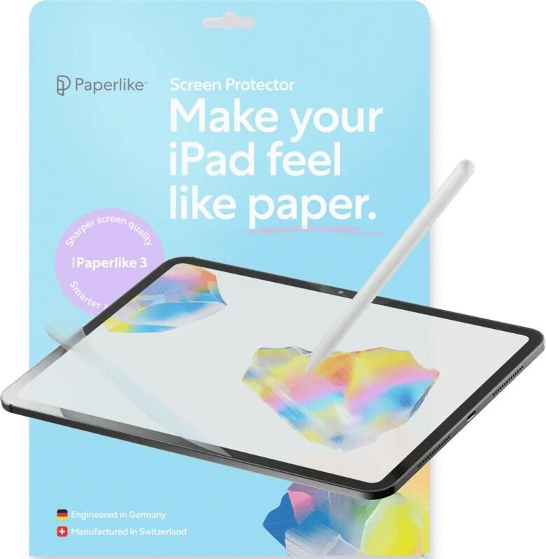 Paperlike Apple iPad Pro (2024) Air (2024) 13 inch Screenprotector Kunststof Duo Pack