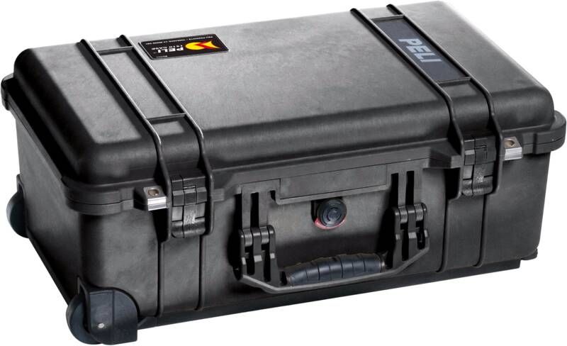 Pelicase Peli 1510 Protector Case Zwart Trolley met plukschuim