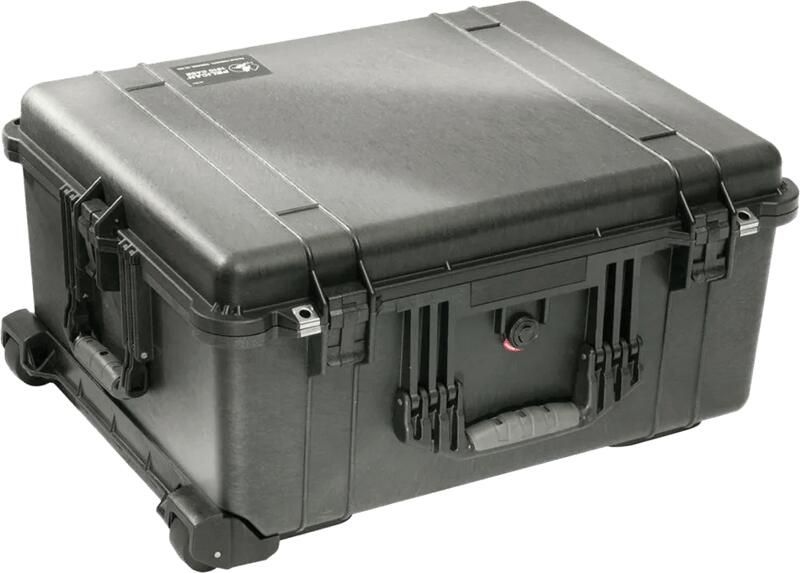 Pelicase Peli 1610 Protector Case Zwart Trolley met plukschuim
