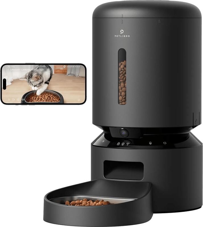 Petlibro Automatische Voerbak met Camera PLAF203 Zwart
