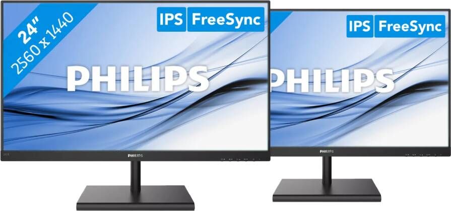 Philips 245E1S Duo Pack