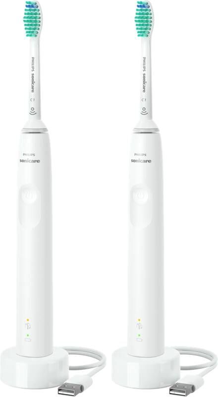 Philips Sonicare Series 3100 HX3675 13 Elektrische tandenborstel Wit Duopack