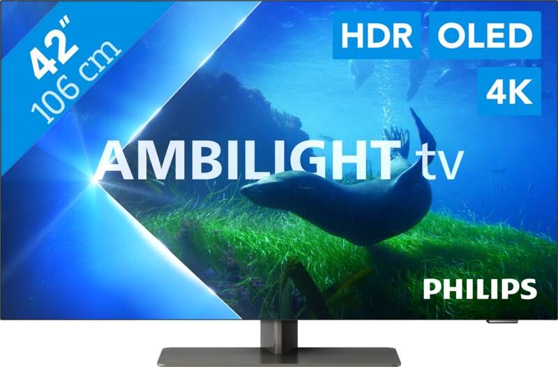 Philips OLED-TV 42OLED808 12 106 cm 42 " 4K Ultra HD Android TV Google TV Smart TV