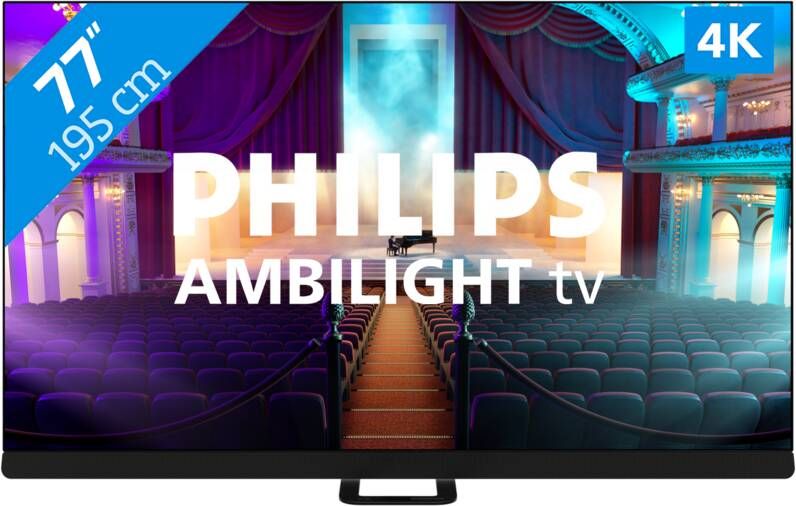 Philips 77OLED908 12 | HDR Televisies | Beeld&Geluid Televisies | 8718863038499