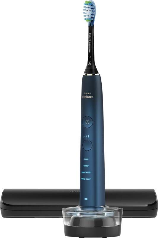 Philips Sonicare DiamondClean HX9911 88 Elektrische tandenborstel Aquamarine Zwart