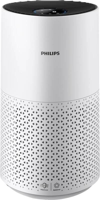 Philips 1000i Series AC1715 10 Luchtreiniger met HEPA Filter voor Middelgrote Ruimten 300 m³ u Wit App Connected