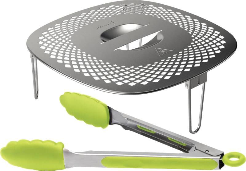 Philips Grillpan-inzet HD9954 01 Snack Profi-Kit Accessoires voor airfryer XXL (3 stuks)