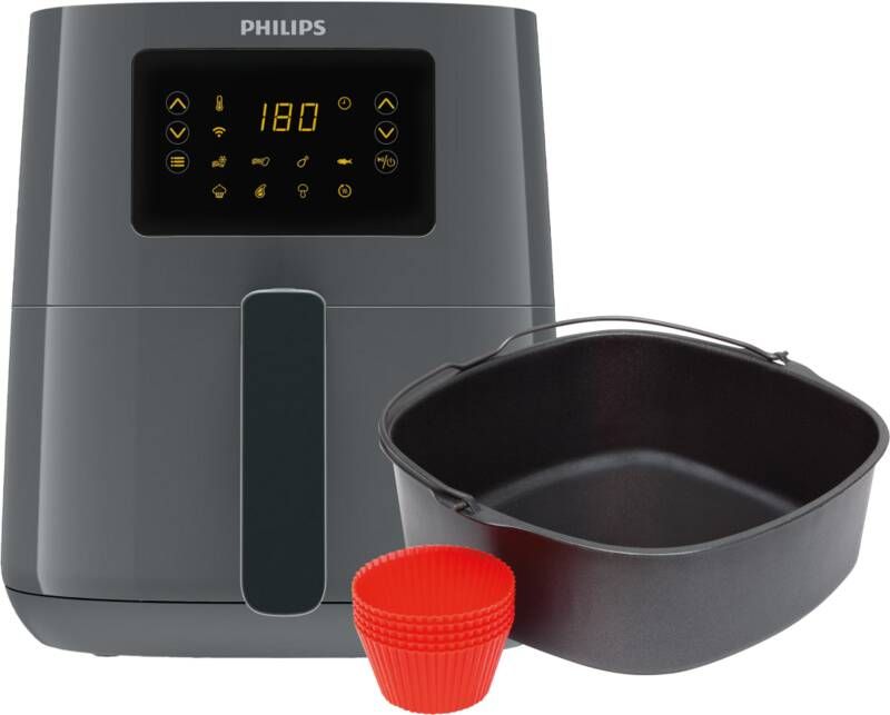 Philips Airfryer L Connected HD9255 60 + Bakvorm