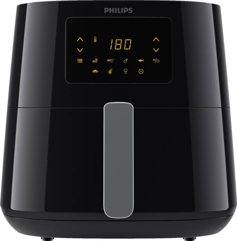Philips Airfryer Essential HD9270 70 XL Heteluchtfriteuse met digitaal display Rapid Air-technologie zwart
