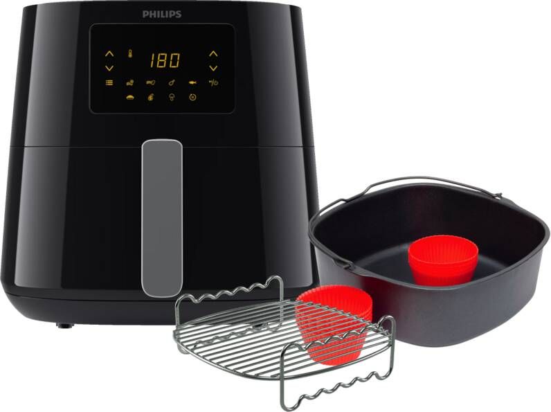 Philips Airfryer XL HD9270 96 + Kookrek + Bakvorm