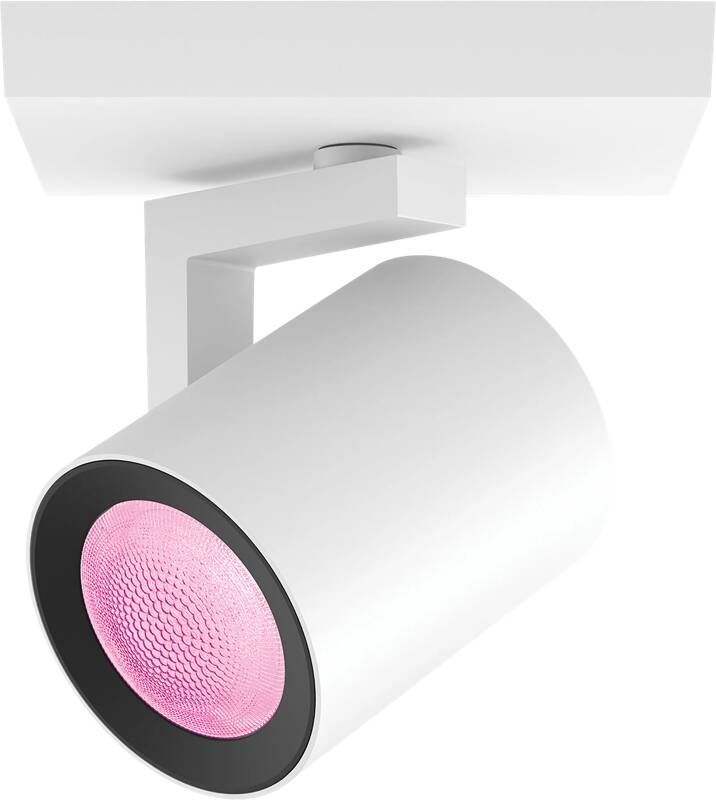 Philips Hue Argenta opbouwspot wit en gekleurd licht 1-spot wit