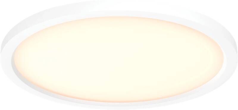 Philips Hue Aurelle paneellamp warm tot koelwit licht rond 1 dimmer switch