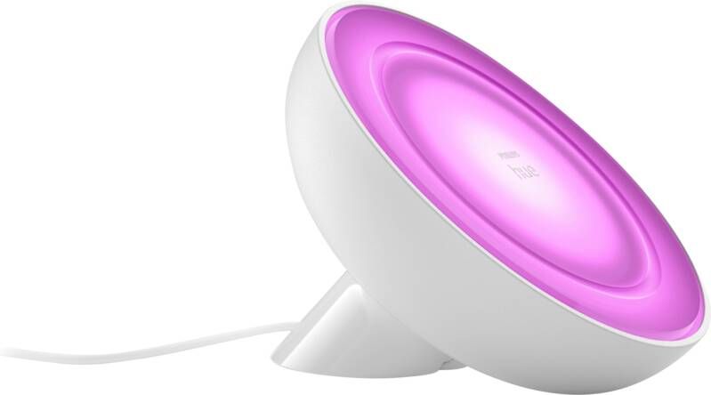 Philips Hue Bloom Tafellamp White and Color Ambiance Geïntegreerd LED Wit 7 1W Bluetooth