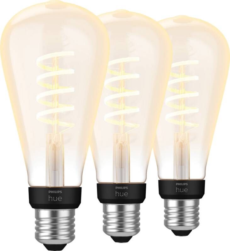 Philips Hue Filament White Ambiance Edison XL 3-pack