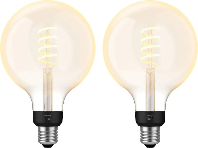 Philips Hue Filament White Ambiance Globe XL 2-pack