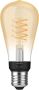 Philips Hue White filament 1-pack ST64 E27 Edison met zichtbare gloeidraad Zachtwit licht vintage lamp Directe bediening via Bluetooth Bediening met app of stem* Voeg Hue Bridge toe voor nog meer mogelijkheden - Thumbnail 1