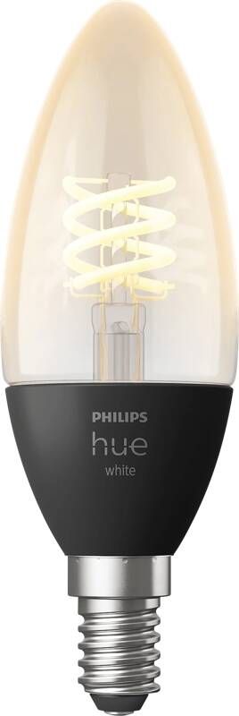 Philips Hue Filament Kaarslamp E14 1-pack zachtwit licht