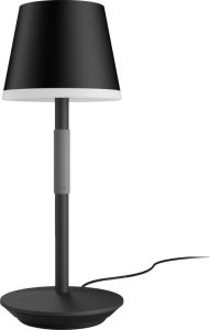 Philips Hue Go draagbare tafellamp wit en gekleurd licht zwart