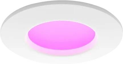 Philips Hue inbouwspot Slim White and color 90mm wit