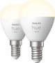 Philips Hue Philips Kogellamp Warm Wit E14 5 7w 2 Stuks - Thumbnail 1