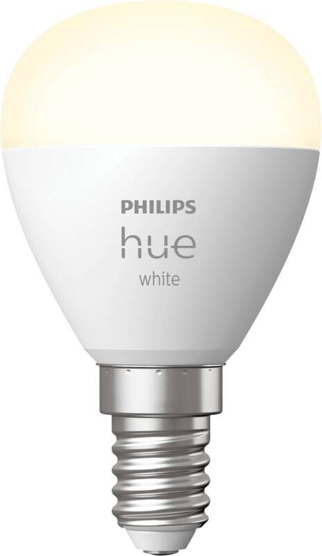 Philips Hue kogellamp P45 E14 1-pack warmwit licht