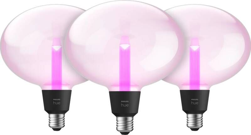 Philips Hue Lightguide Ellipse White and Color E27 3-pack