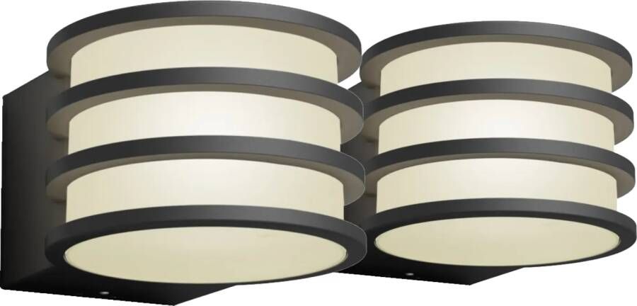 Philips Hue Lucca Wandlamp Buiten Duo Pack