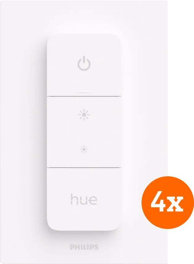 Philips Hue Draadloze dimmer switch 4-pack