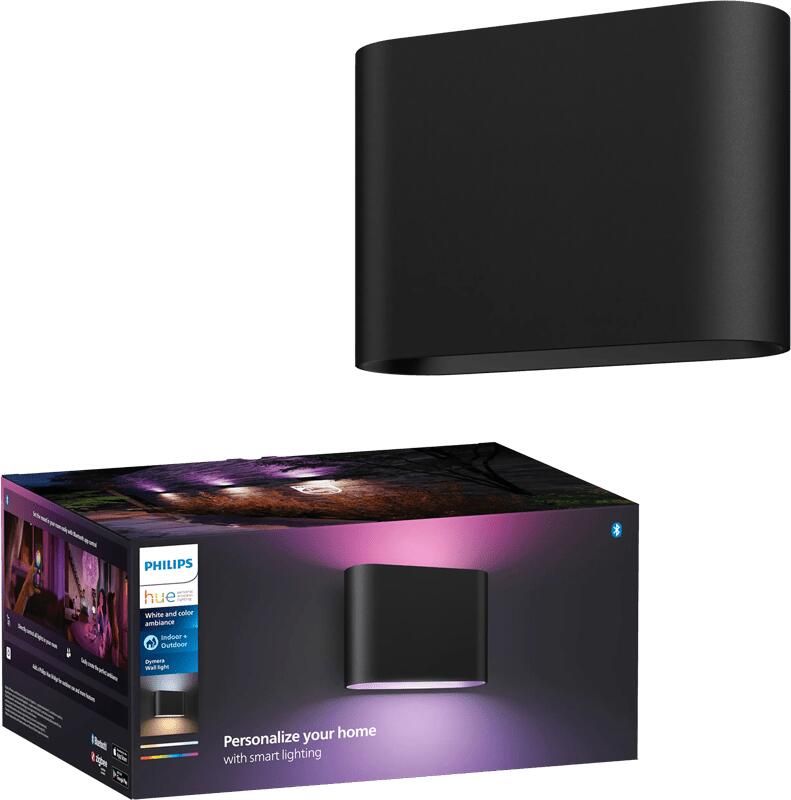 Philips Hue wandlamp buiten Dymera wit en gekleurd licht