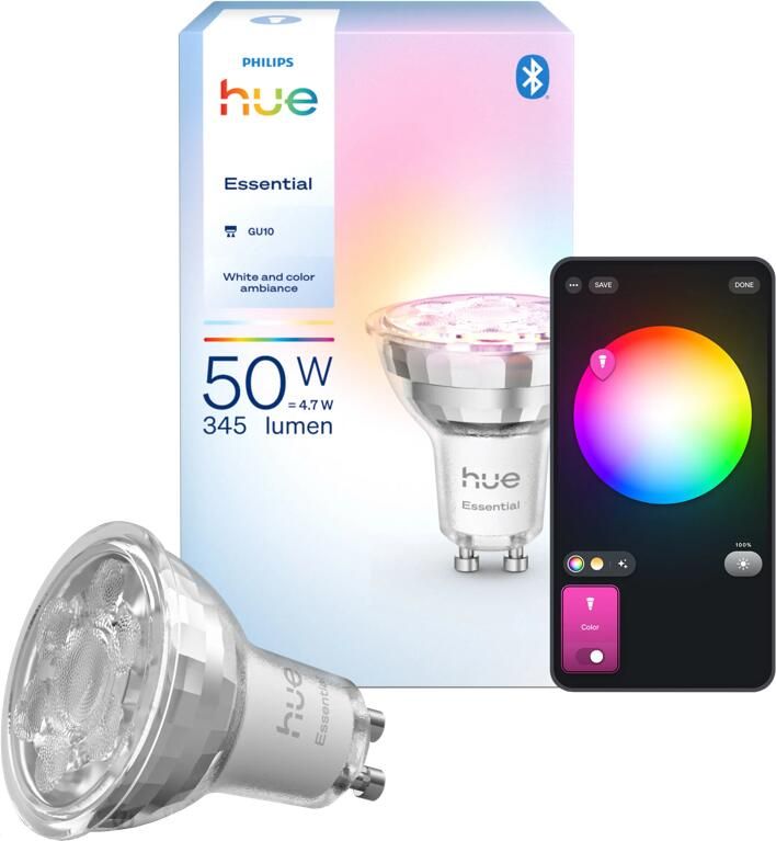 Philips Hue Essential White and Color GU10