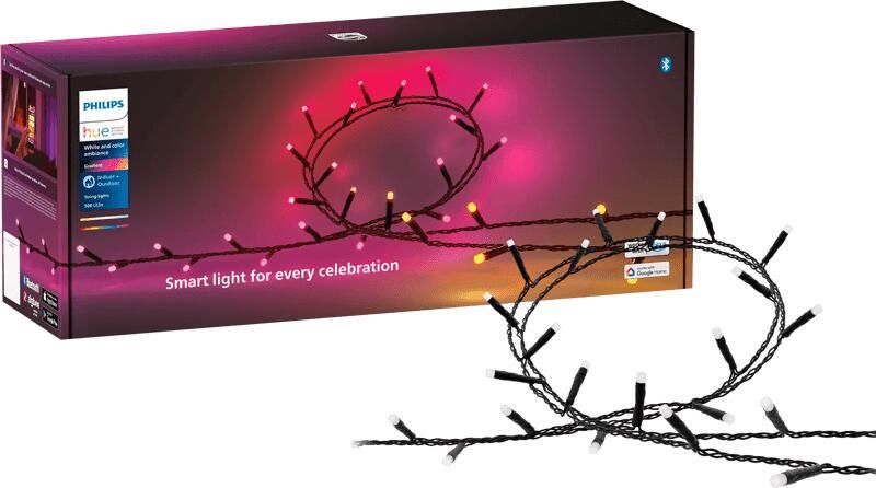 Philips Hue Festavia Lichtsnoer Ledstrip 40 Meter 500 Led's