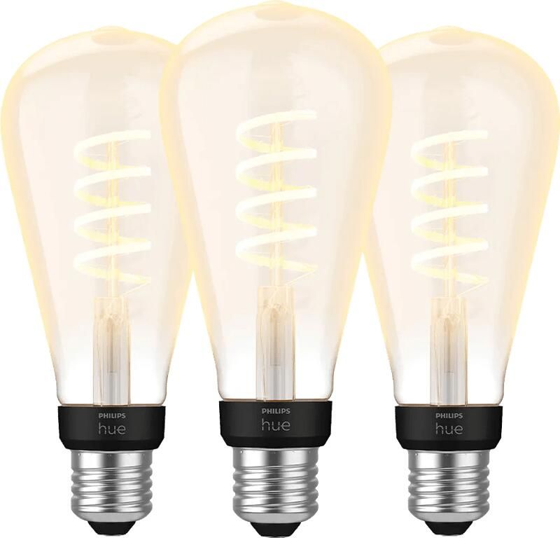 Philips Hue Filament White Ambiance Edison XL 3-pack