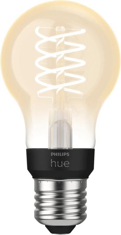 Philips Hue filament standaardlamp A60 warmwit licht 1-pack E27