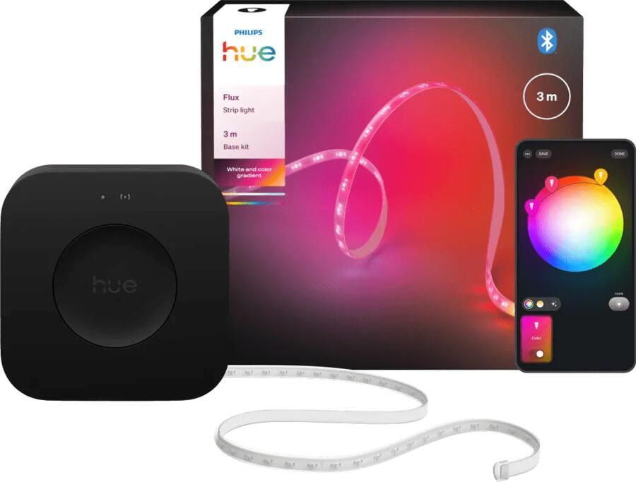 Philips Hue Flux Led Strip 3 meter + Bridge Pro