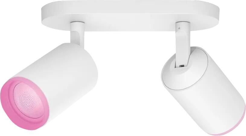 Philips Hue Fugato opbouwspot wit en gekleurd licht 2-spots wit
