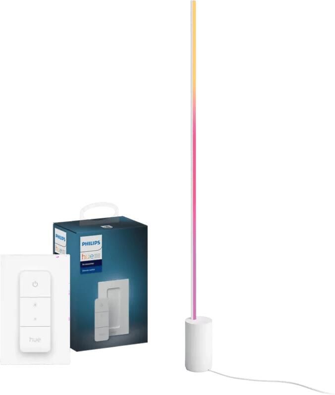 Philips Hue Gradient Signe White and Color Vloerlamp Wit + Dimmer